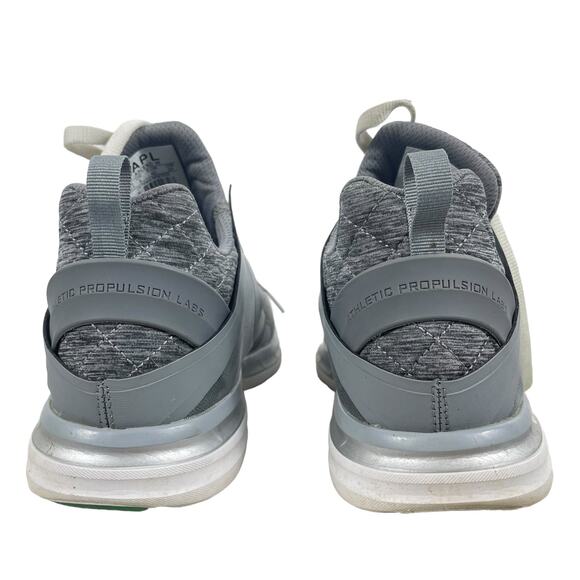 APL Ascend TechLoom Quilted Sneakers Lace Up Gray Size 10.5 - Picture 9 of 13